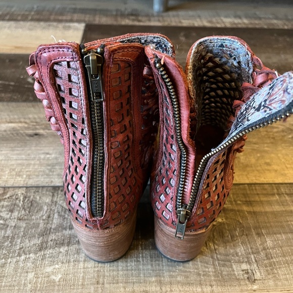 Free bird red booties - Picture 4 of 8